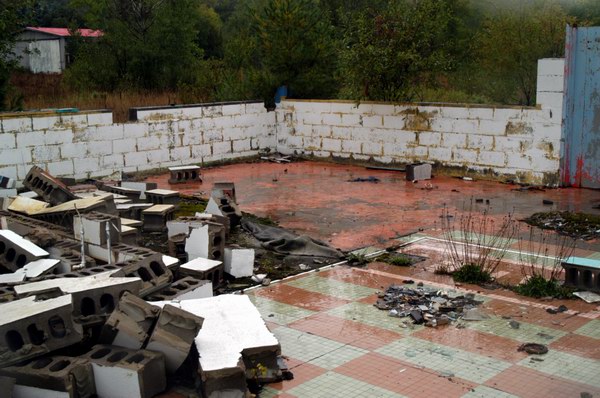 Lakes Drive-In Theatre - Inside Concession (newer photo)